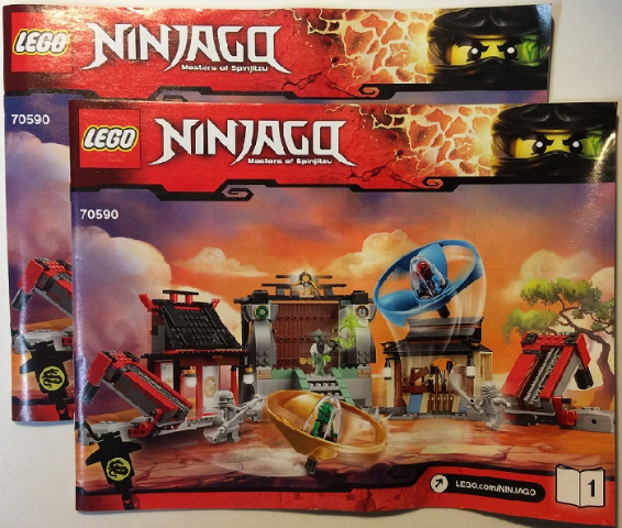 70590 Airjitzu Battle Grounds (Used) LEGO Ninjago