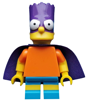 Bartman, The Simpsons, Series 2 (Minifigure Only) (sim031)