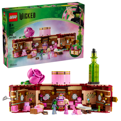 75683 Wicked Galinda & Elphaba's Dormitory