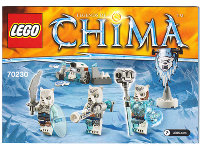 70230 Ice Bear Tribe Pack (Used) LEGO Legends of Chima