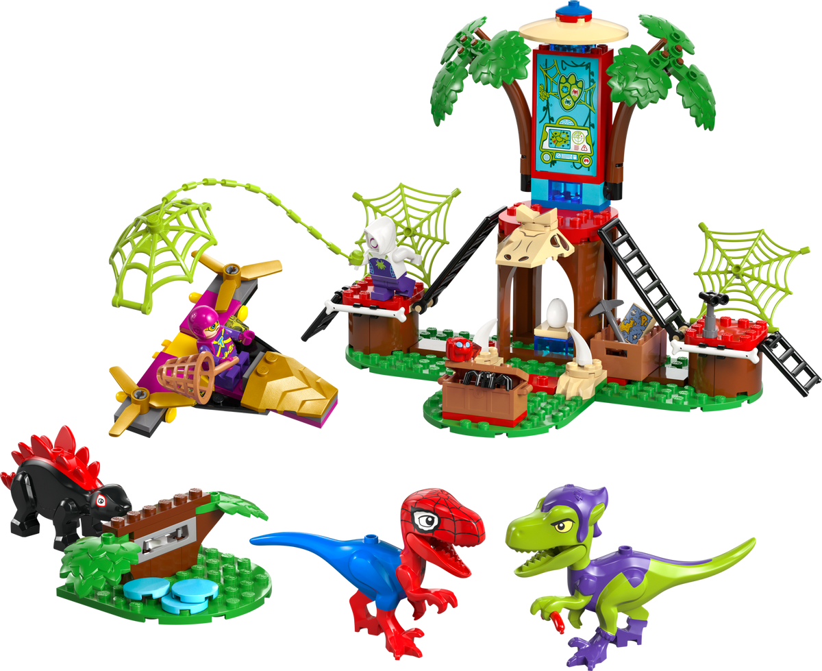 11200 Spidey and Gobby's Raptor Battle at Tree House HQ (Retired) LEGO Super Heroes