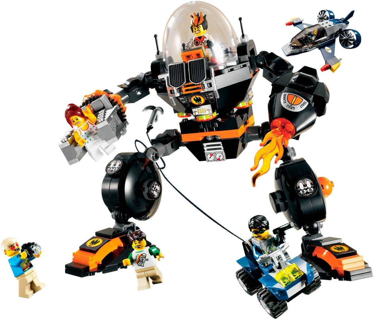 8970 Robo Attack (Retired) LEGO Agents