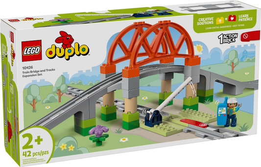 10426 Train Bridge and Tracks Expansion Set (Retired) LEGO DUPLO