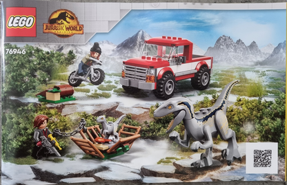 76946 Blue & Beta Velociraptor Capture (Certified) LEGO Jurassic World
