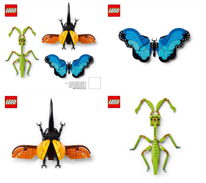 21342 The Insect Collection (Used) LEGO Ideas