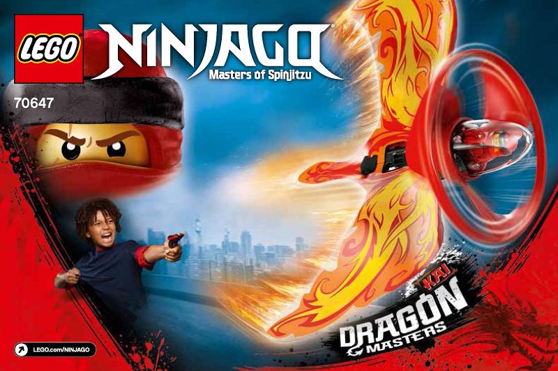 70647 Kai - Dragon Master (Certified) LEGO Ninjago
