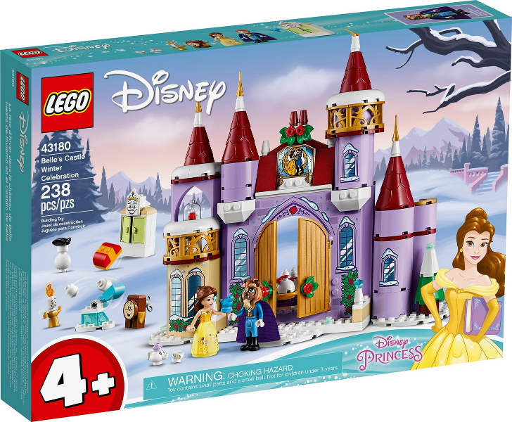 43180 Belle's Castle Winter Celebration (Retired) LEGO Disney