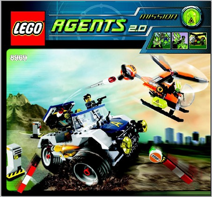 8969 4-Wheeling Pursuit (Certified) LEGO Agents