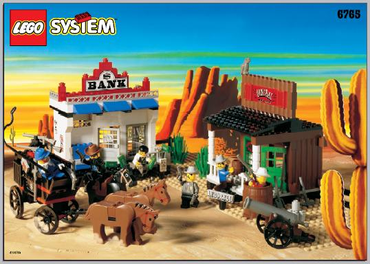 6765 Gold City Junction (Used) LEGO Western