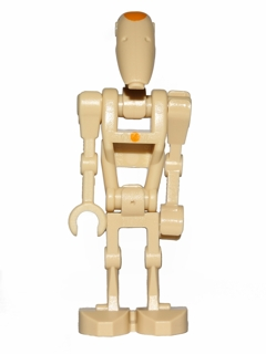 Battle Droid Commander - Tan with Dot, Angled Arm and Straight Arm (sw0415)