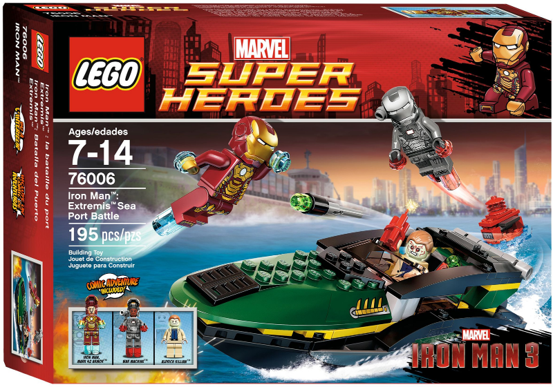 76006 Iron Man: Extremis Sea Port Battle (Retired) LEGO Super Heroes