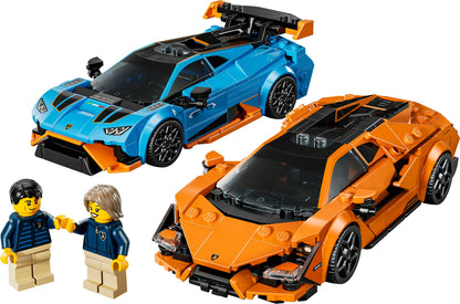 77238 Lamborghini Revuelto & Lamborghini Huracan STO (Certified) LEGO Speed Champions