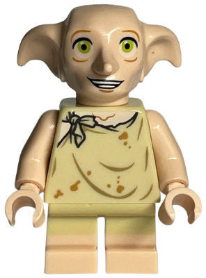 Dobby (Elf) - Light Nougat, Open Mouth Smile (hp224)
