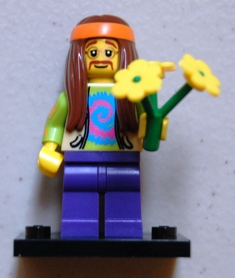 Hippie - Series 7 Collectible Minifigure (col07-11)