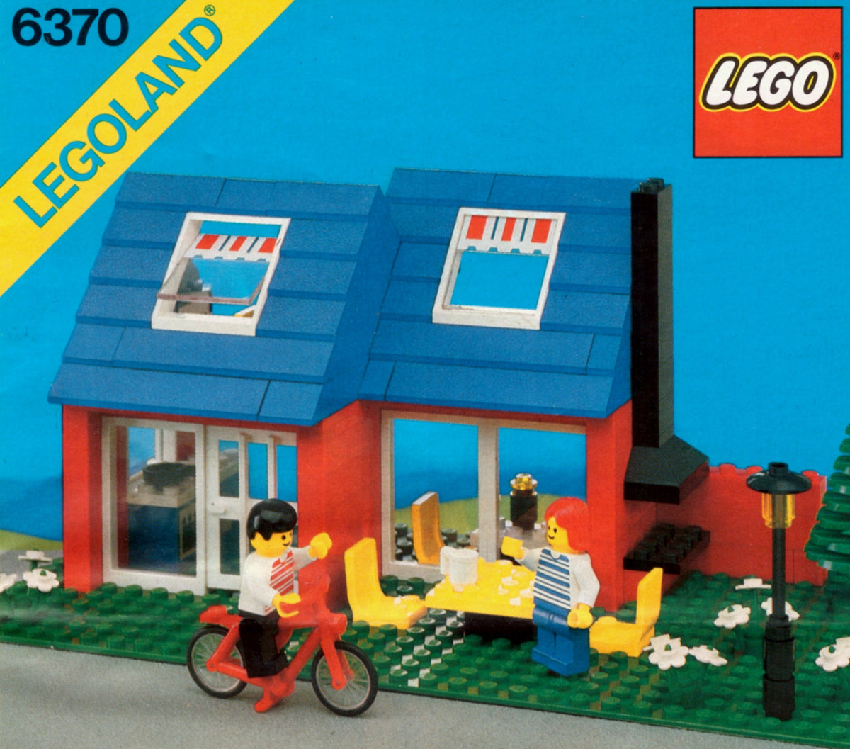 6370 Weekend Home (Used) LEGO Town
