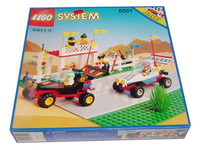 6551 Checkered Flag 500 (Retired) LEGO Town