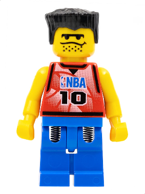 NBA Player, Number 10 with Blue Legs (nba031)