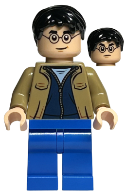 Harry Potter - Dark Tan Jacket, Blue Legs (hp408)