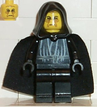 Emperor Palpatine - Yellow Head, Black Hands (sw0066)