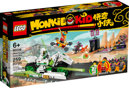 80006 White Dragon Horse Bike (Retired) LEGO Monkie Kid