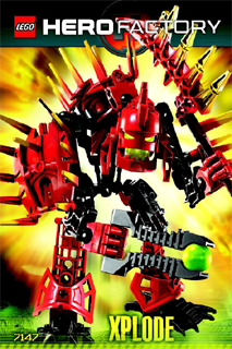 7147 XPlode (Used) LEGO HERO Factory
