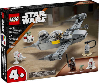 75410 Mando and Grogu's N-1 Starfighter (Retired) LEGO Star Wars