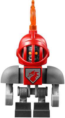 Macy Bot - Dark Bluish Gray Shoulders, Red Helmet (nex105)
