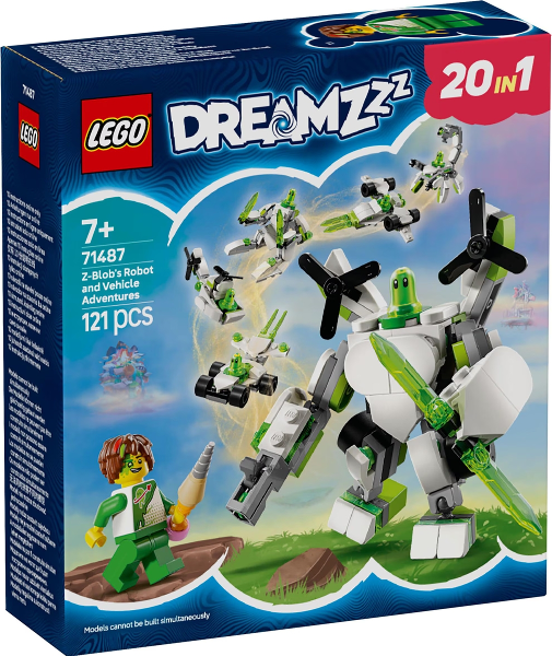 71487 Z-Blob's Robot and Vehicle Adventures (Retired) LEGO Dreamzzz