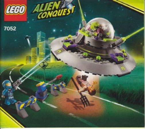 7052 UFO Abduction (Used) LEGO Space