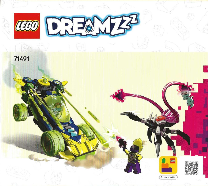 71491 Mateo and the Z-Blob Action Race Car (Certified) LEGO Dreamzzz