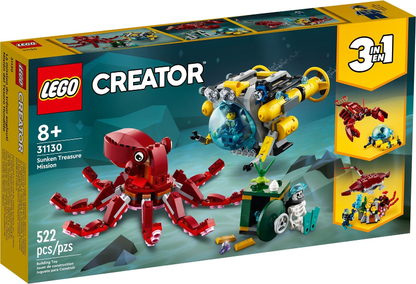 31130 Sunken Treasure Mission (Retired) LEGO Creator