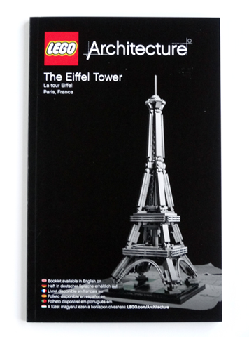 21019 The Eiffel Tower (Certified) LEGO Architecture