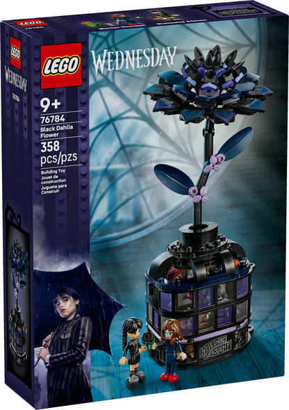 76784 Black Dahlia Flower (Retired) LEGO Wednesday
