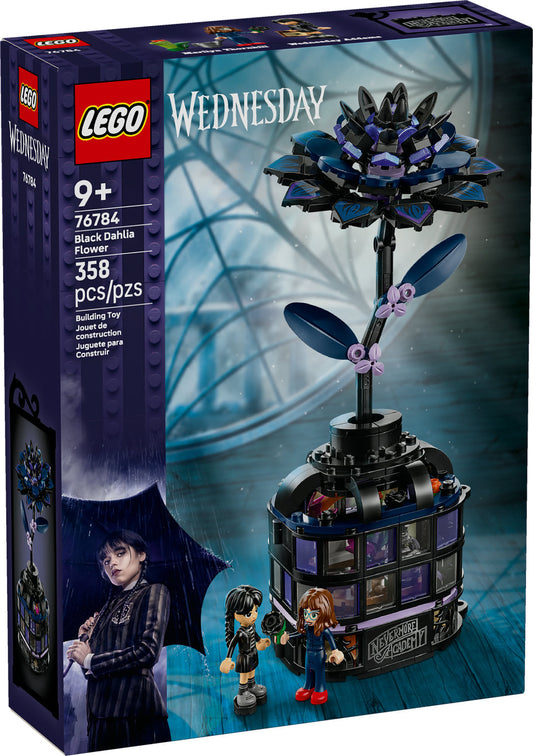 76784 Black Dahlia Flower (Retired) LEGO Wednesday