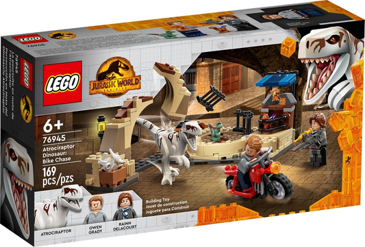 76945 Atrociraptor Dinosaur: Bike Chase (Retired) LEGO Jurassic World