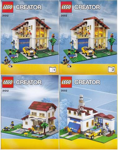 31012 Family House (Certified) LEGO Creator