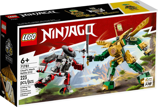71781 Lloyd’s Mech Battle EVO (Retired) LEGO Ninjago