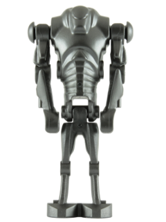 Super Battle Droid - Pearl Dark Gray, Wide Head (sw0092)