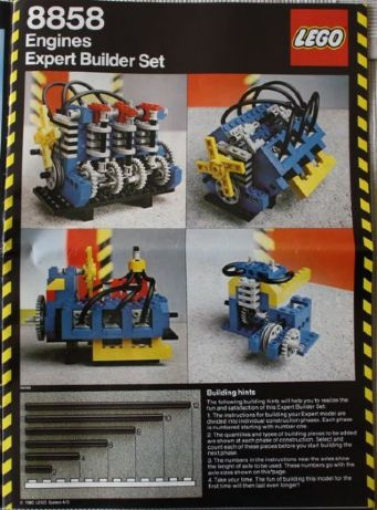 858 Auto Engines (Certified) LEGO TECHNIC