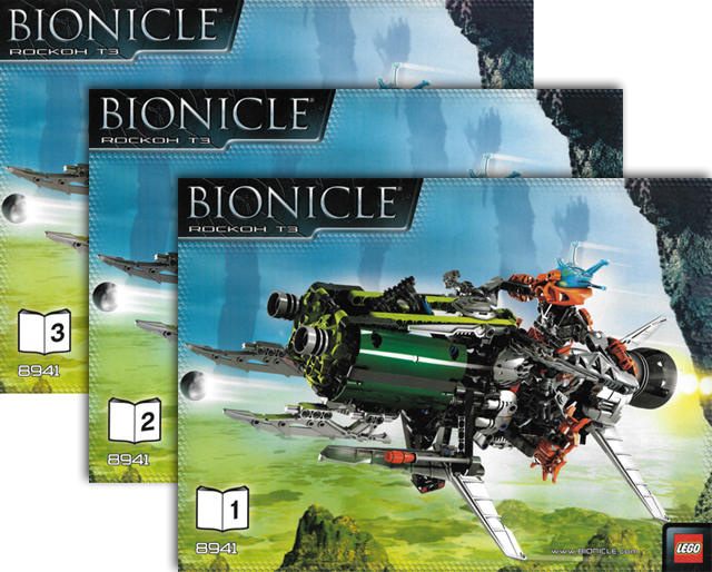 8941 Rockoh T3 (Used) LEGO BIONICLE