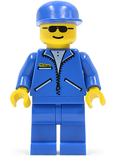 Jacket Blue - Blue Legs, Blue Cap (tel004)