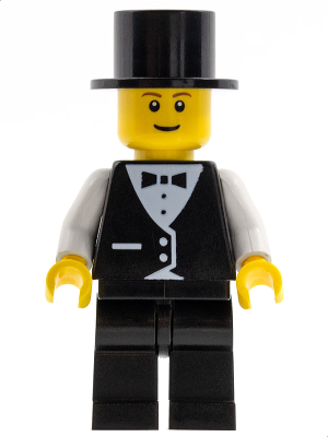 Town Vest Formal - Top Hat (twn067)