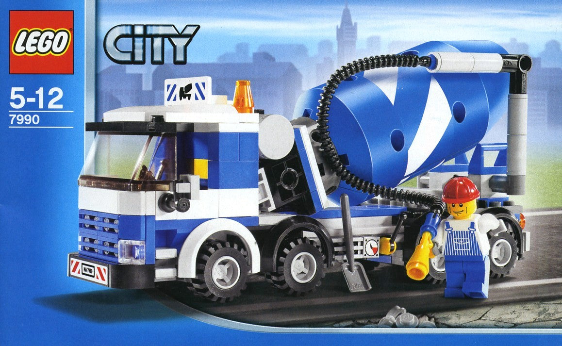 7990 Cement Mixer (Certified) LEGO City
