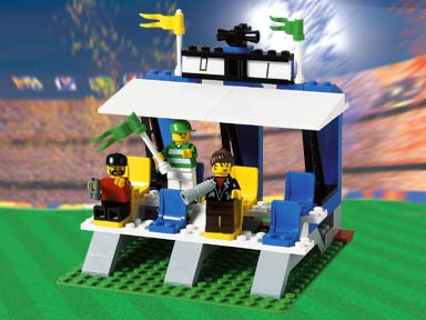 3403 Fans' Grandstand with Scoreboard (Retired) LEGO Sports