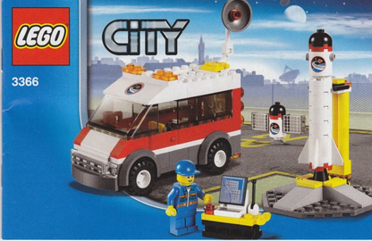 3366 Satellite Launch Pad (Used) LEGO City