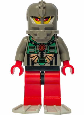 Commander Manta Ray - Light Gray Flippers (aqu013a)
