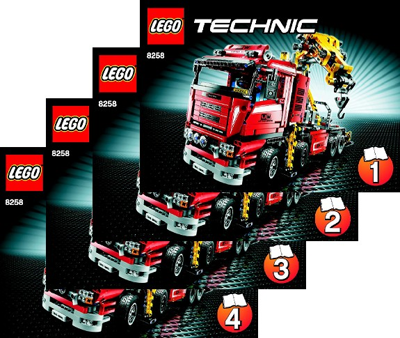 8258 Crane Truck (Used) LEGO TECHNIC