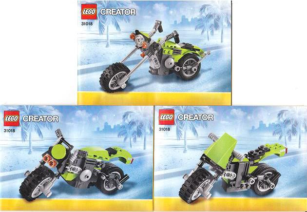 31018 Highway Cruiser (Used) LEGO Creator