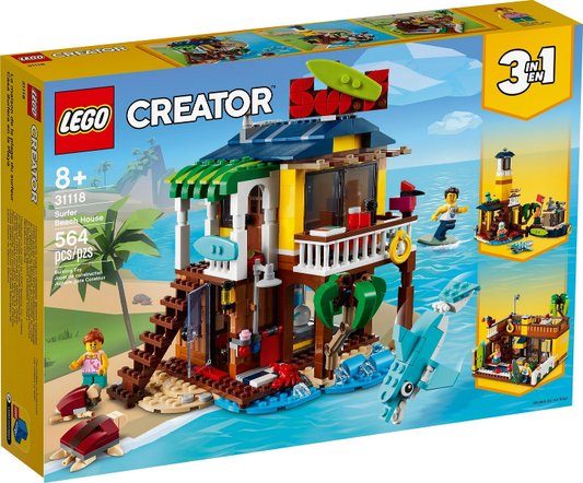 31118 Surfer Beach House (Retired) LEGO Creator