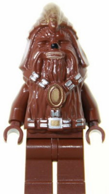 Wookiee Warrior - Reddish Brown, Plain Legs (sw0132)